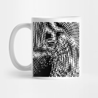 Distorted Black 01 Mug